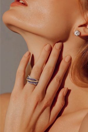 Anillo Amethyst Glow