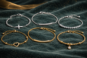 Pulseras Plata y Oro